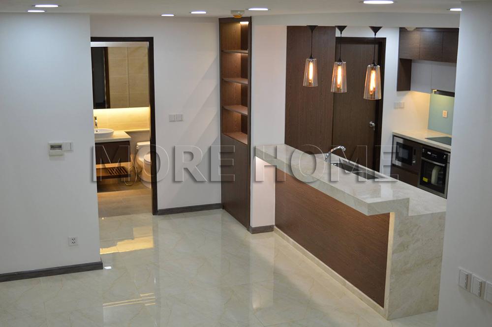 Thi công nội thất chung cư Petroland Quận 7 - Nhà anh Phương